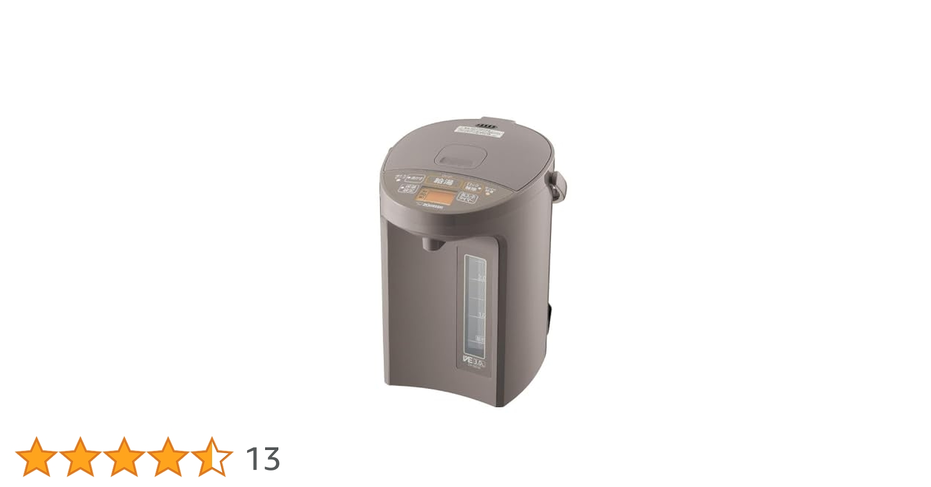 Amazon | 象印マホービン 電気ポット 3.0L ライトブラウン CV